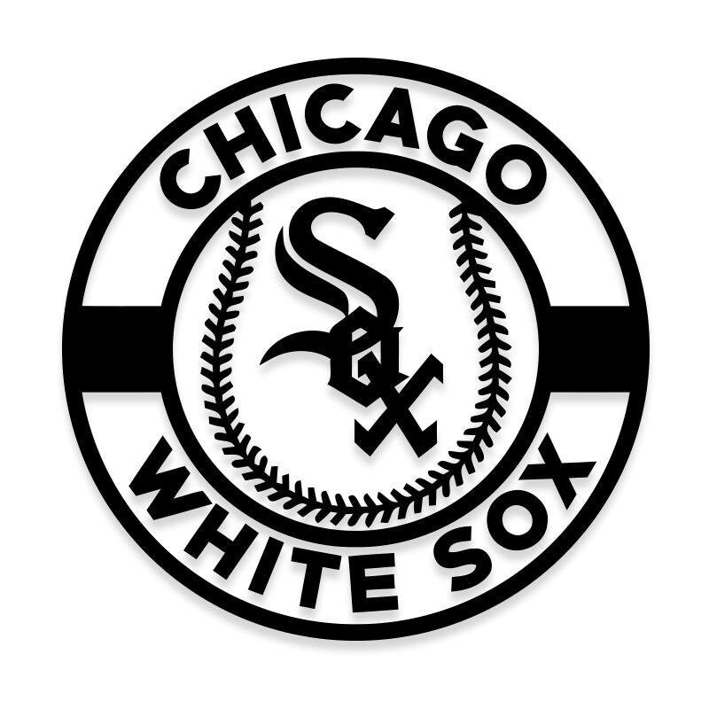 MLB Chicago White Sox baseball vinyl decal laptop car Etsy