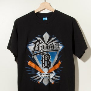Youth Champion Red Birmingham Barons Jersey T-Shirt Size: Small
