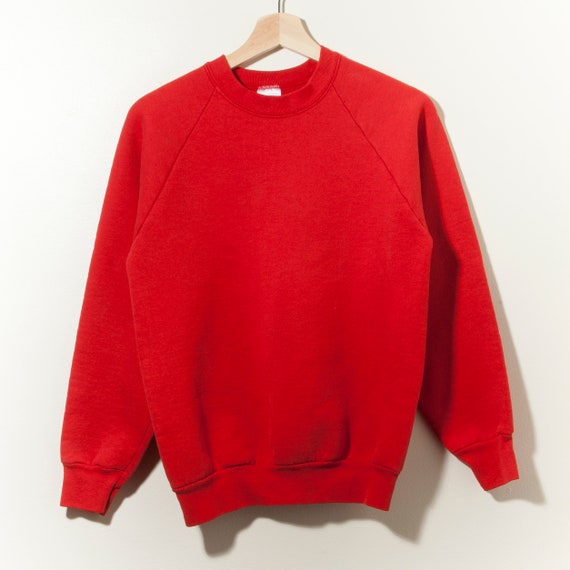 Vintage 80s Raglan Sweatshirt BVD Made in USA Single Stitch | Etsy