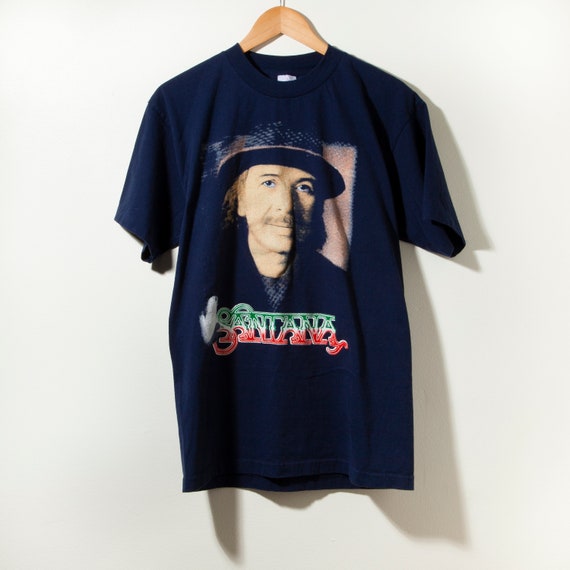 Carlos Santana Vintage Concert T Shirt Carlos Santana Vintage Concert T Shirt