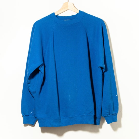 1980's X-Large Vintage Raglan Crewneck Sweatshirt