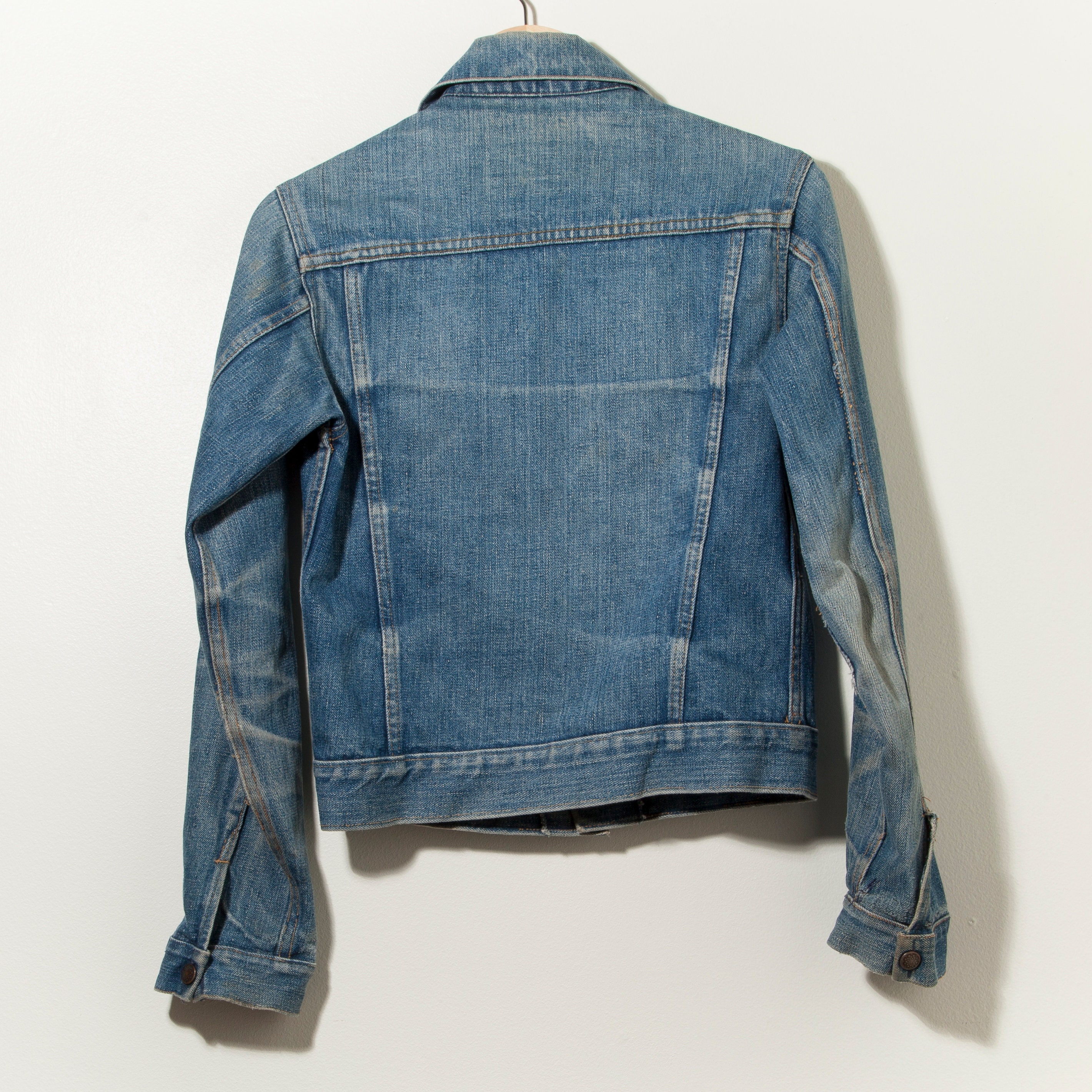 Vintage 70s Denim Jacket Distressed Sears Roebuck Put on Shop - Etsy
