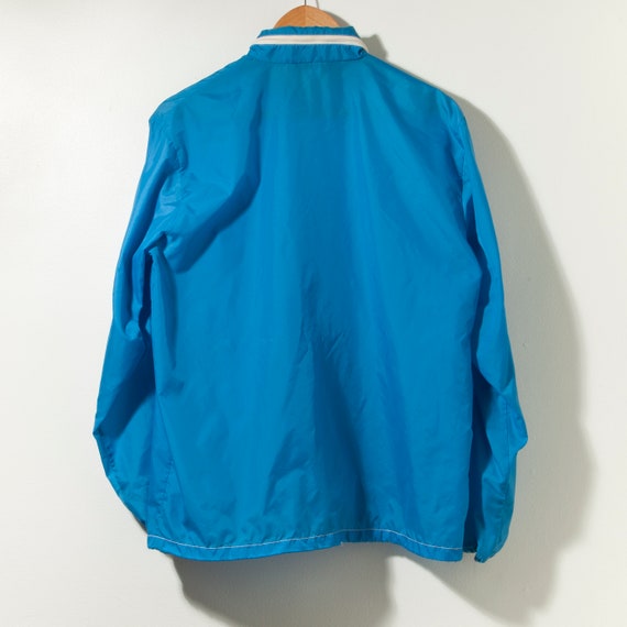 Vintage 1970s Windbreaker Mod Hipster Hippie Zipp… - image 2