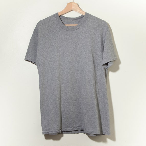 gray t shirt blank