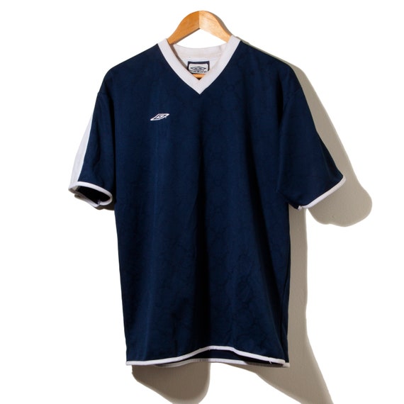 navy soccer jersey