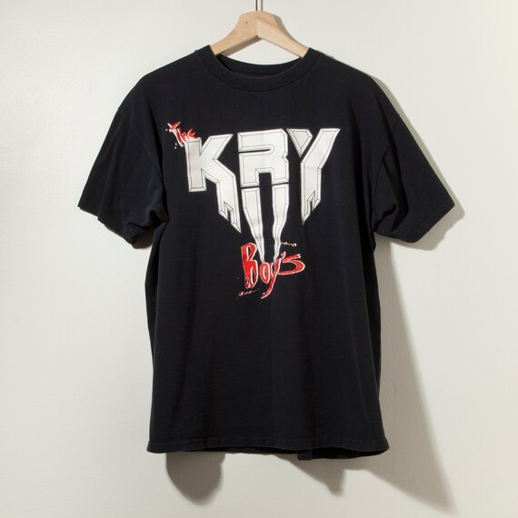 90s Vintage Single Stitch Graphic T-shirt Kry Cry Boys We Rock 
