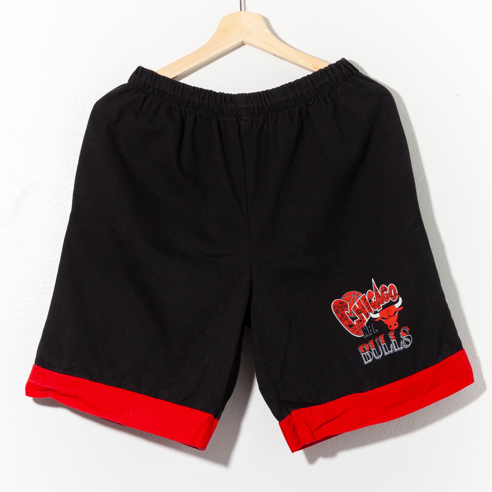 Vintage 1990s NOS Chicago Bulls Baseball Jersey Short Set Made in USA