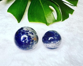 Sodalite Sphere - Chakra de la gorge et du troisième oeil de haute qualité, Reiki