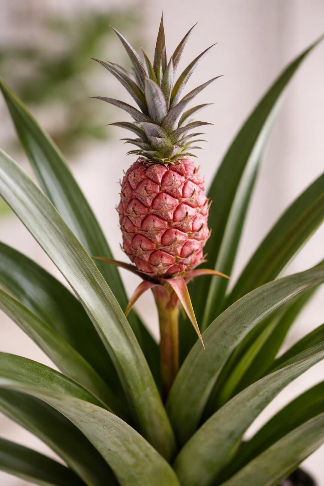 Large Ananas Bracteatus red  Ornamental Red Pineapple Plant | Tropical  Foliage | Exotic Indoor & Outdoor Accent | Rare Bromeliad - Etsy