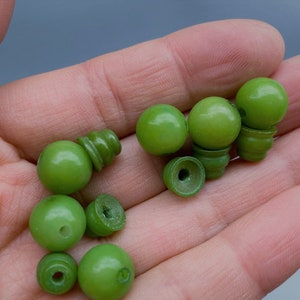 5 sets  Bodhi Tassel 3 Holes Guru Beads 10/11/12/13/14 mm  ,Guru Bead Cap, Mala Making Beads,DIY Accessory,Cord Ends For Handwork Jewelry