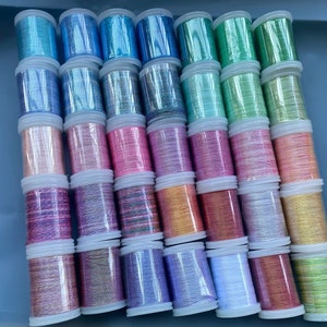 One Set 35 PCS -0.2 mm 200 Meters  Metallic Twisted Cord Non-Stretch,DIY Jewelry Macrame String,Glitter Cord,Beading Wrap,Metallic Passing