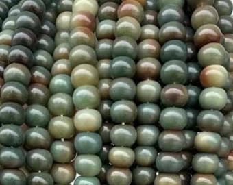 Bodhirocailles: kleurrijke gesneden telraamkralen (12-13 mm)