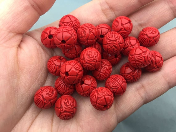 50 PCS Red Cinnabar 