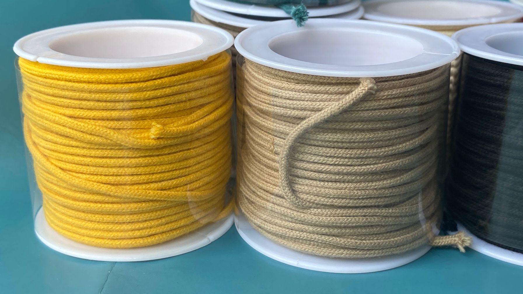 Library String Cord Document String Colorful Cotton Cords: 1.5/2.0mm DIY Jewelry Beading Strings - Etsy