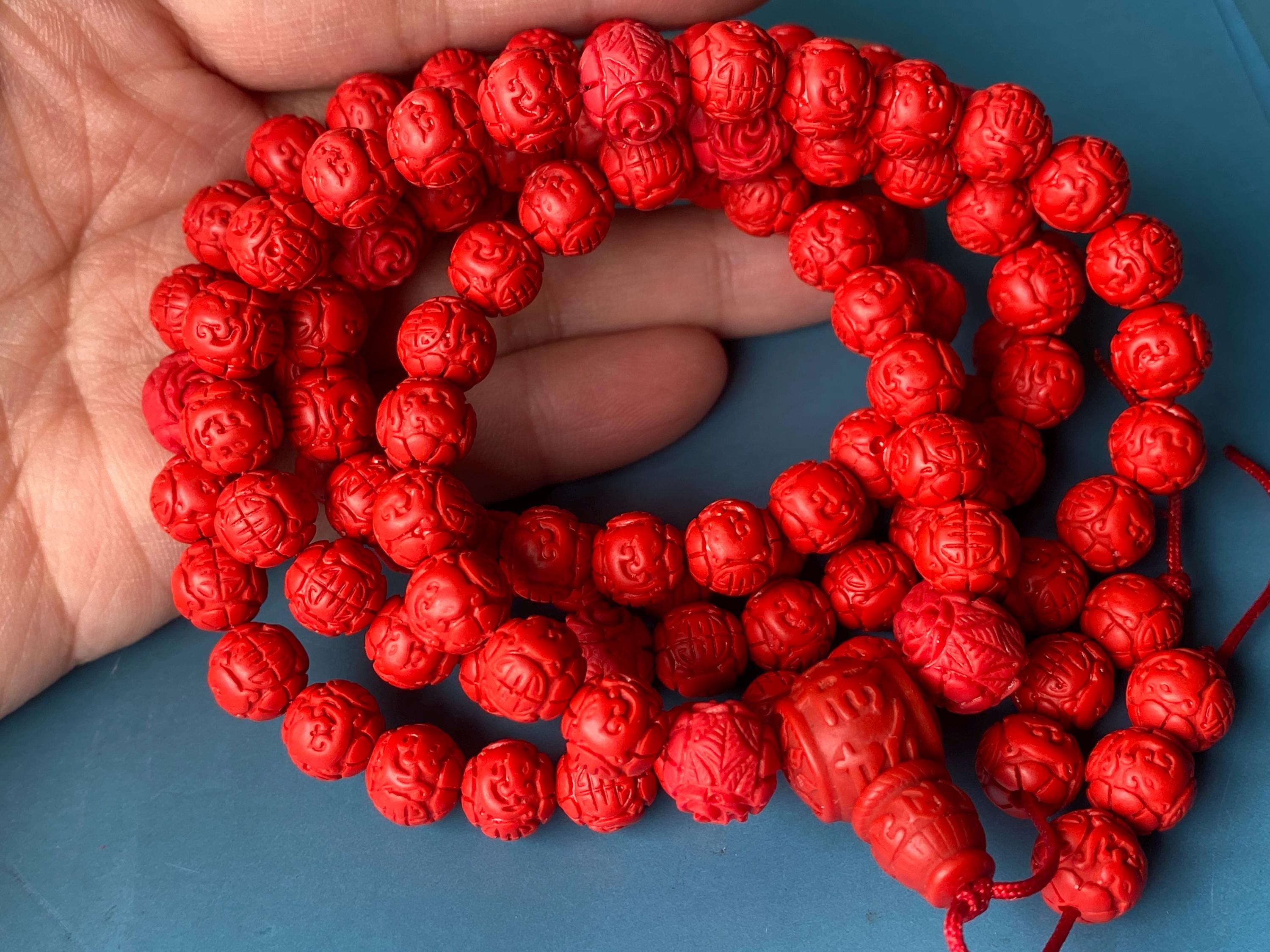 50 PCS Red Cinnabar 