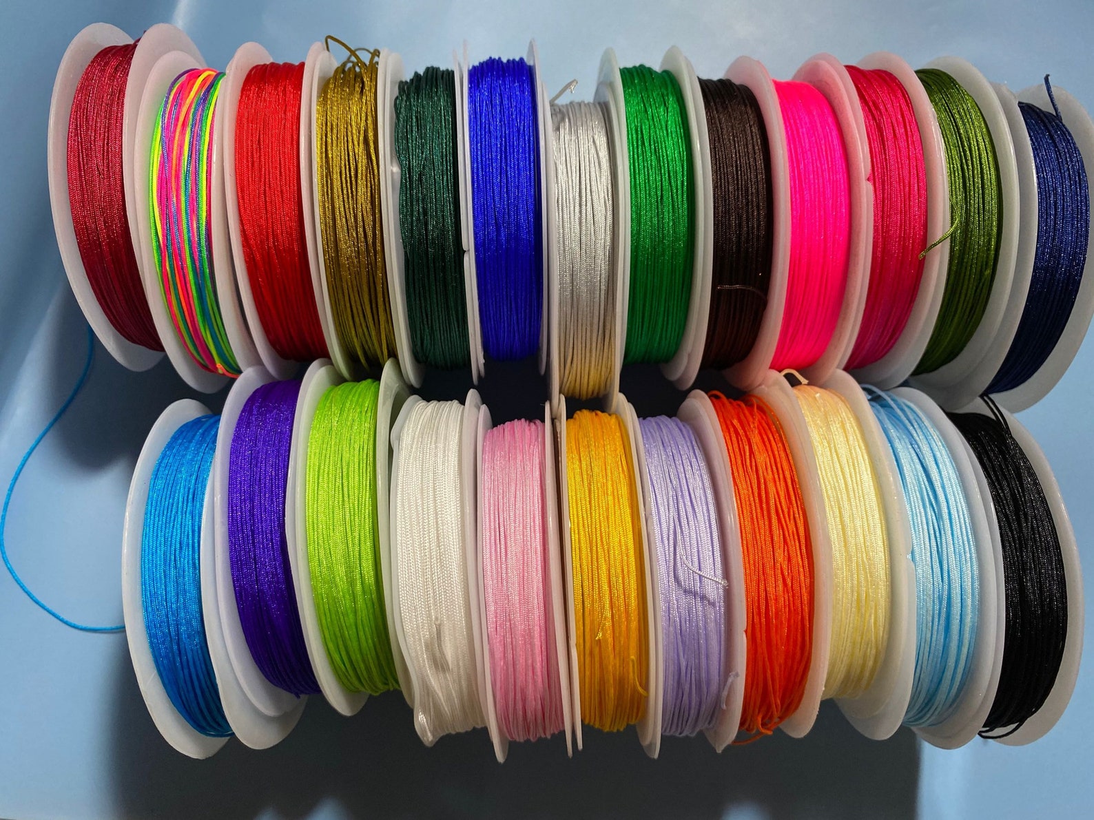 0.4 mm10 Metres DIY Jewelry Beading String 24 ColorsChinese Etsy