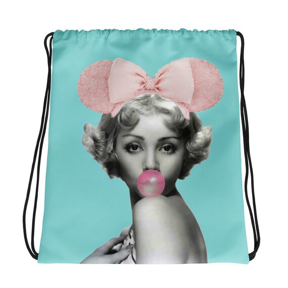 millennial pink backpack disney