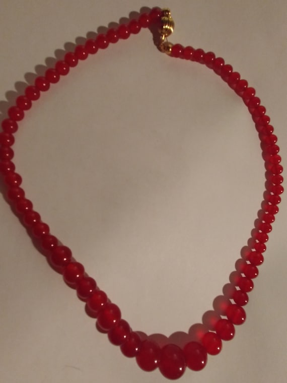 Victorian Style Carnelian Necklace