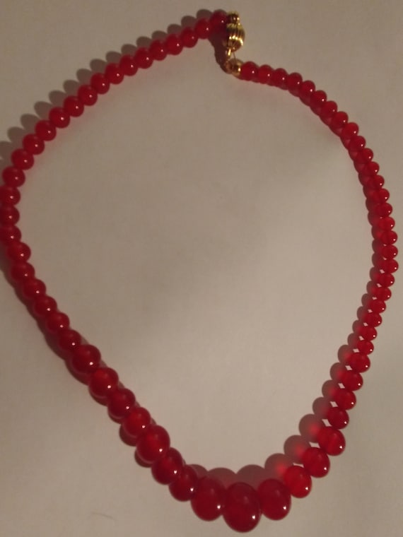 Regency Style Carnelian Necklace - image 2