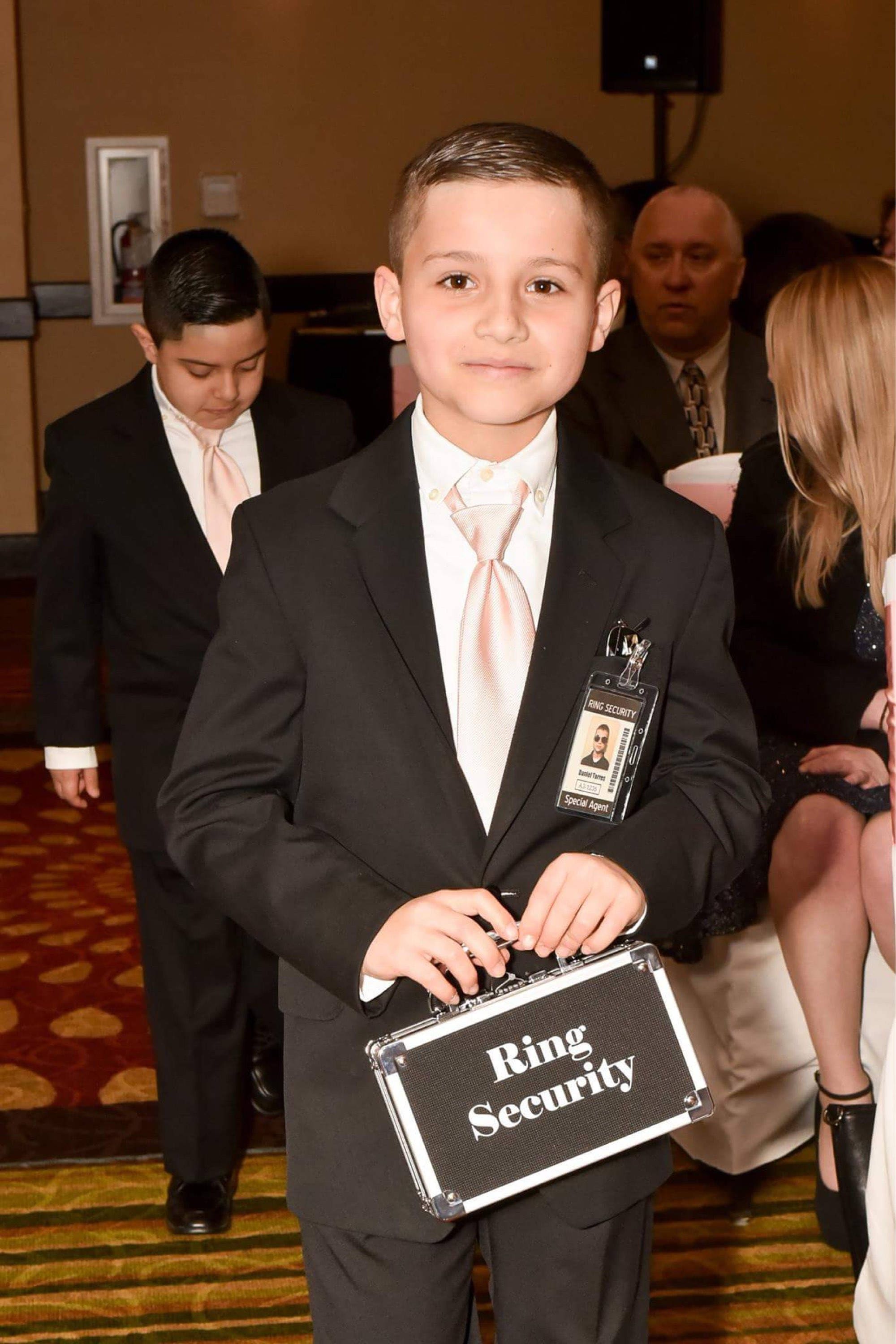 Ring Security Case Ring Bearer Box for Wedding Ring Security Etsy