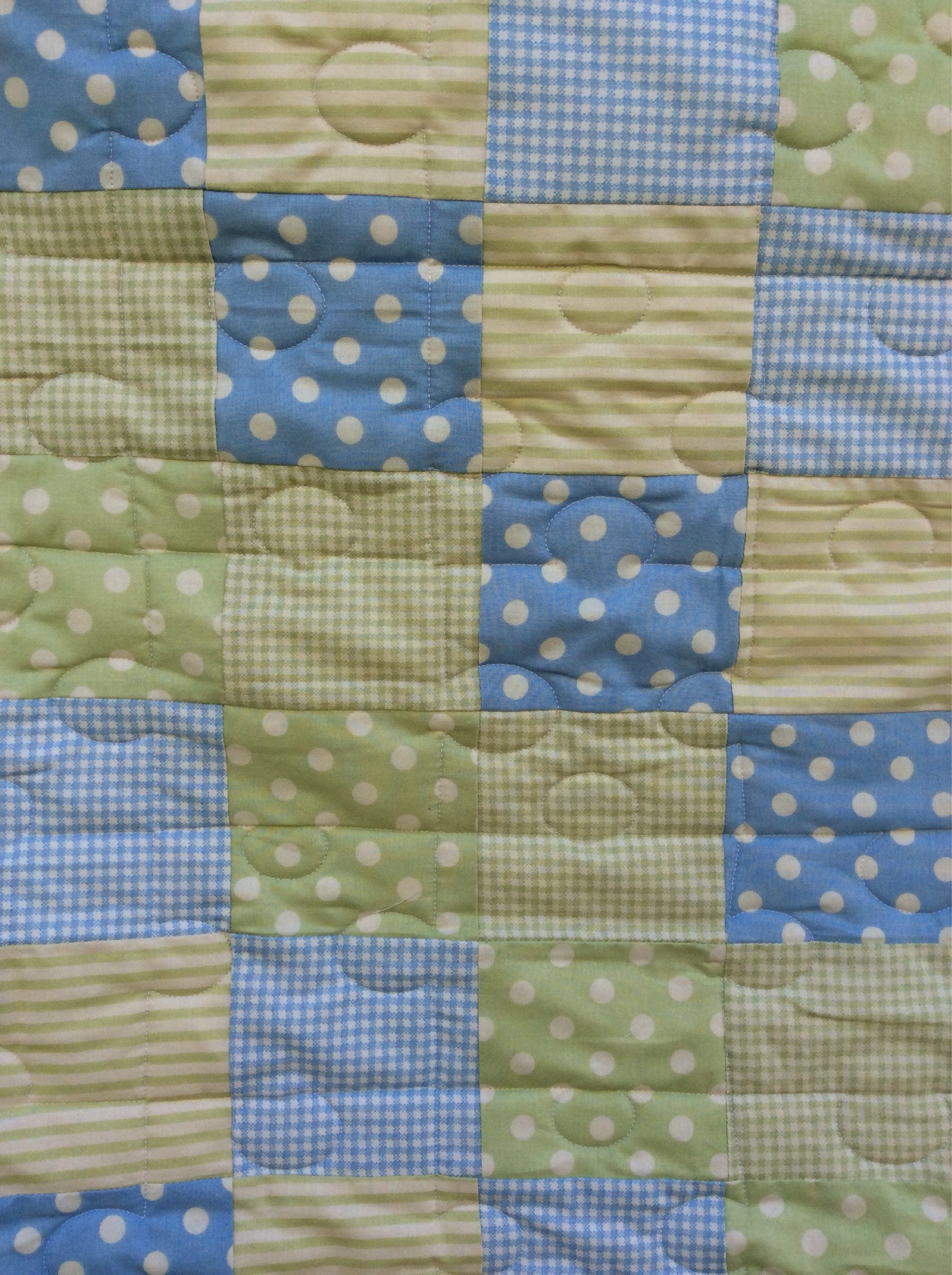 Handmade baby /toddler cot quilt Etsy