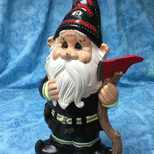 Fireman Garden Statue Etsy