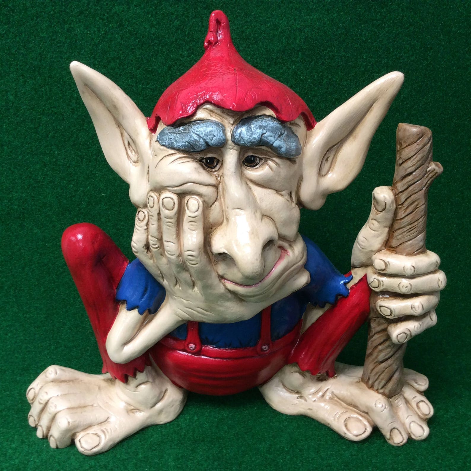 Troll Troll Statue Troll Garden Art Troll Yard Art Joy Etsy
