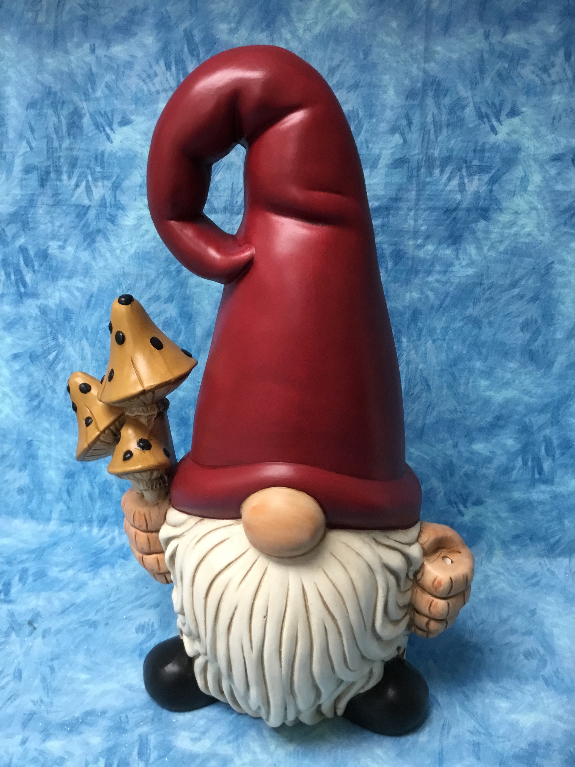 Red Gnome Hat Tall Etsy