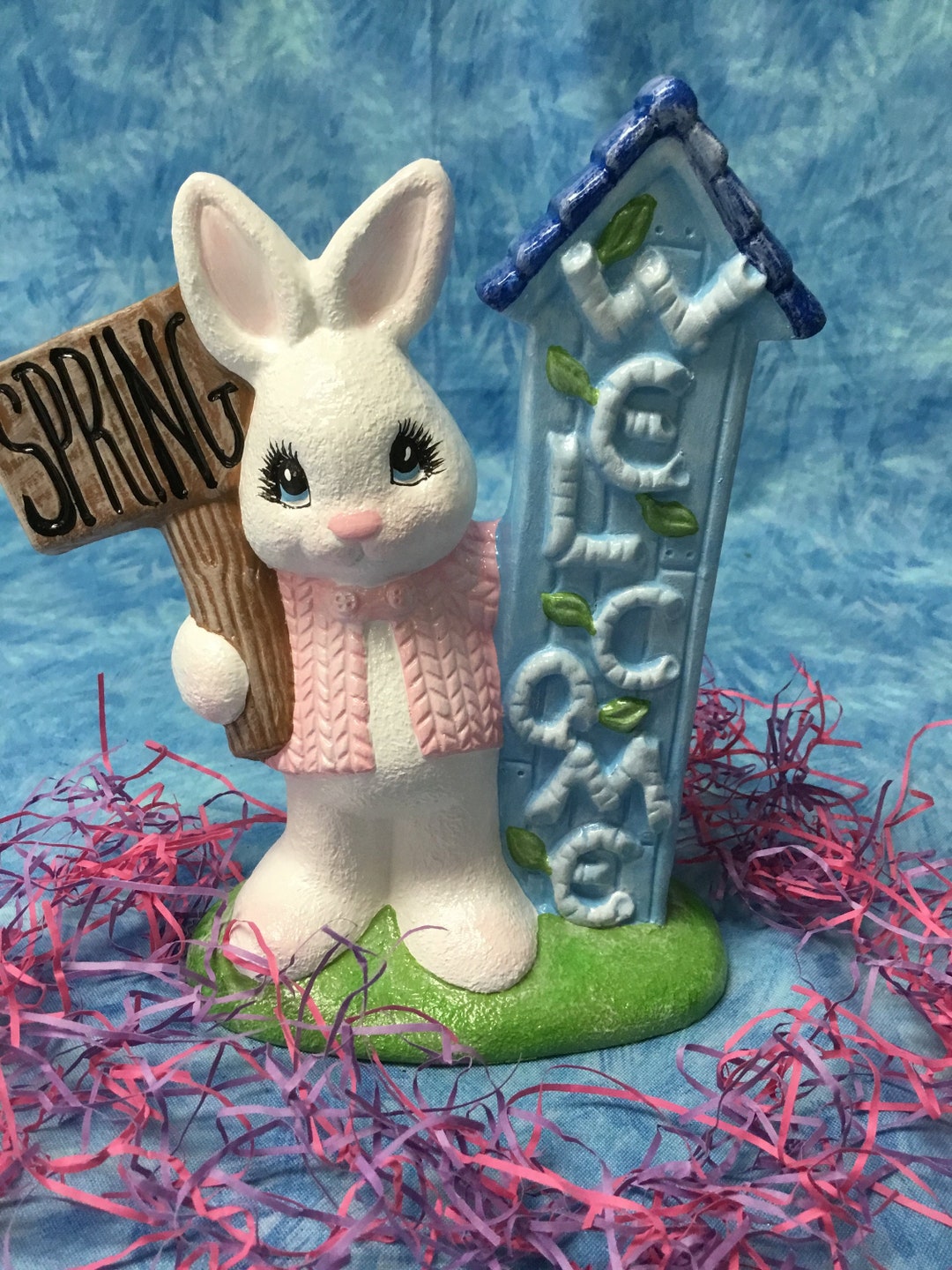 バニーツリートッパー、イースターツリートッパー, 手作りのバニーの耳  