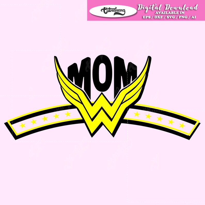 Download Wonder mom svg dxf Superhero mom svg Super Woman Mom svg ...