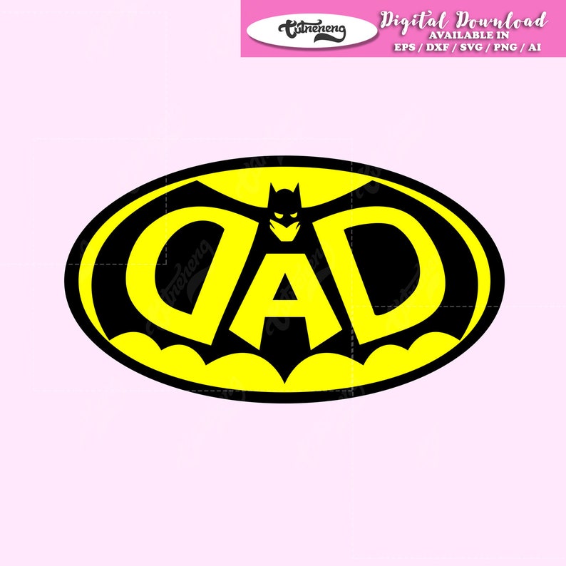 Download Bat dad svg batman dad svg superhero dad svg Dad svg super | Etsy