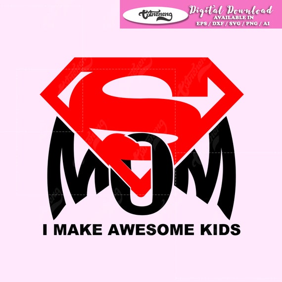 Download Super Woman Mom svg Wonder mom svg Superhero mom svg Super ...