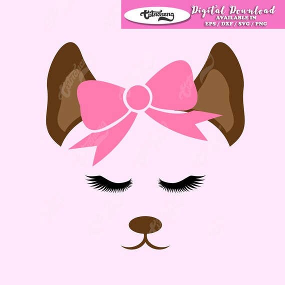 Download Cute Little Dog With Ribbon Svg Dog Vector File Puppy Svg Etsy PSD Mockup Templates