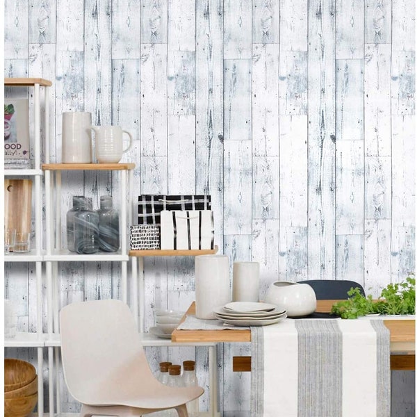 Peel and Stick Wallpaper Shiplap Etsy UK