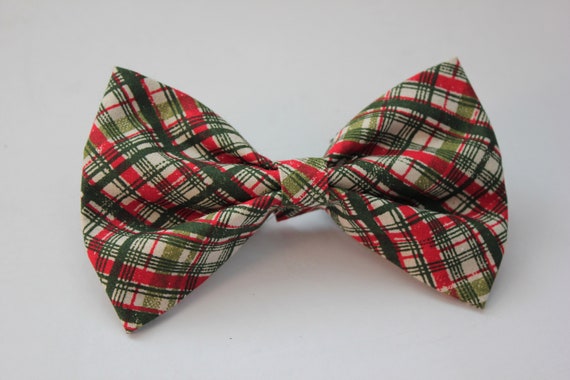 Peppermint Twist Dog And Cat Christmas Bow Tie Christmas Etsy
