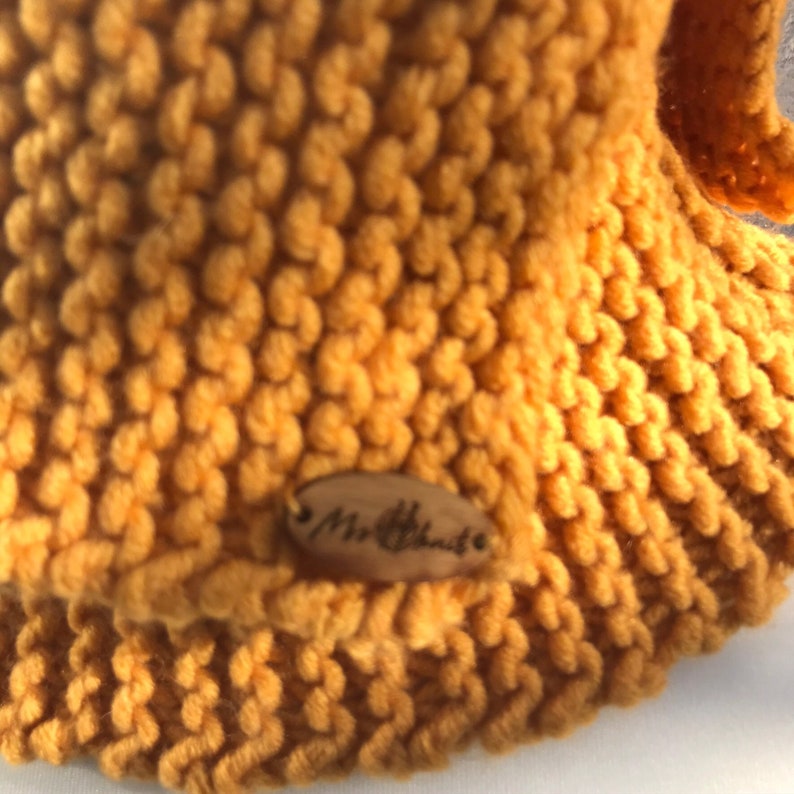Chunky Knit Cowl / Snood / Scarf / Infinity Scarf / Unisex / Handknit / Handmade / Gift / Merino Wool / Man / Girl image 4