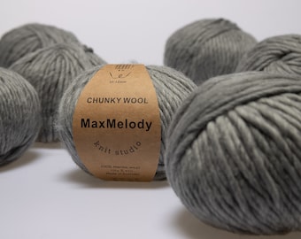 Super chunky bulky knitting yarn | 200g Australian 100%  Merino Wool yarn | felted wool | Art Yarn for Weaving| felted yarn | Roving yarn
