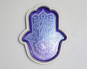 Hamsa Hand Decorative Trinket Tray