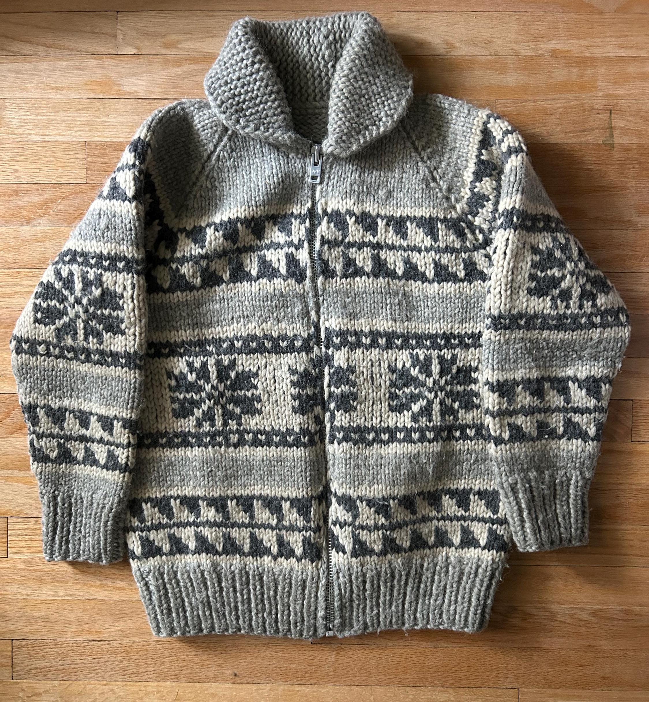 70s Cowichan Sweater - Etsy Canada 70s Cowichan Sweater - Etsy Canada