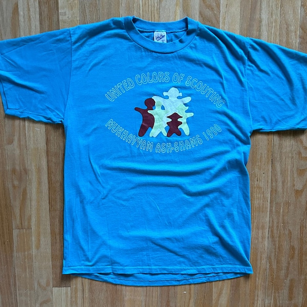 Vintage 90s Scouts t-shirt size Large/Extra Large (L/XL) Made in USA