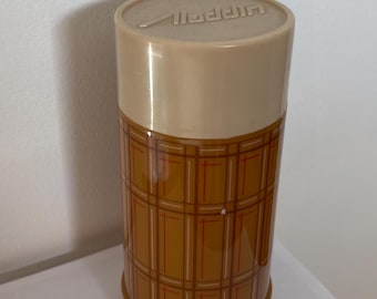 Termos Vintage Aladdin Brown Plaid