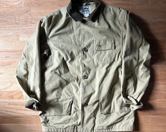 Vintage 1940s 40s Deadstock Duxbak Utica Aero Tan Brown Duck  