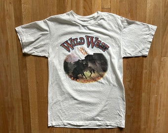 Vintage San Antonio Texas cowboy t-shirt made in USA Size Medium
