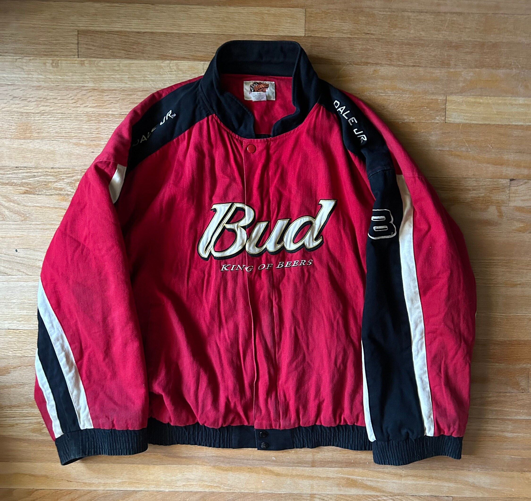 Red Budweiser Jacket - Etsy Canada Red Budweiser Jacket - Etsy Canada