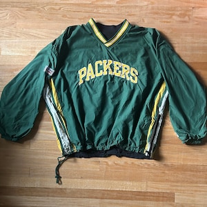 Vintage 90s Starter Jacket Green Bay Packers Size XL