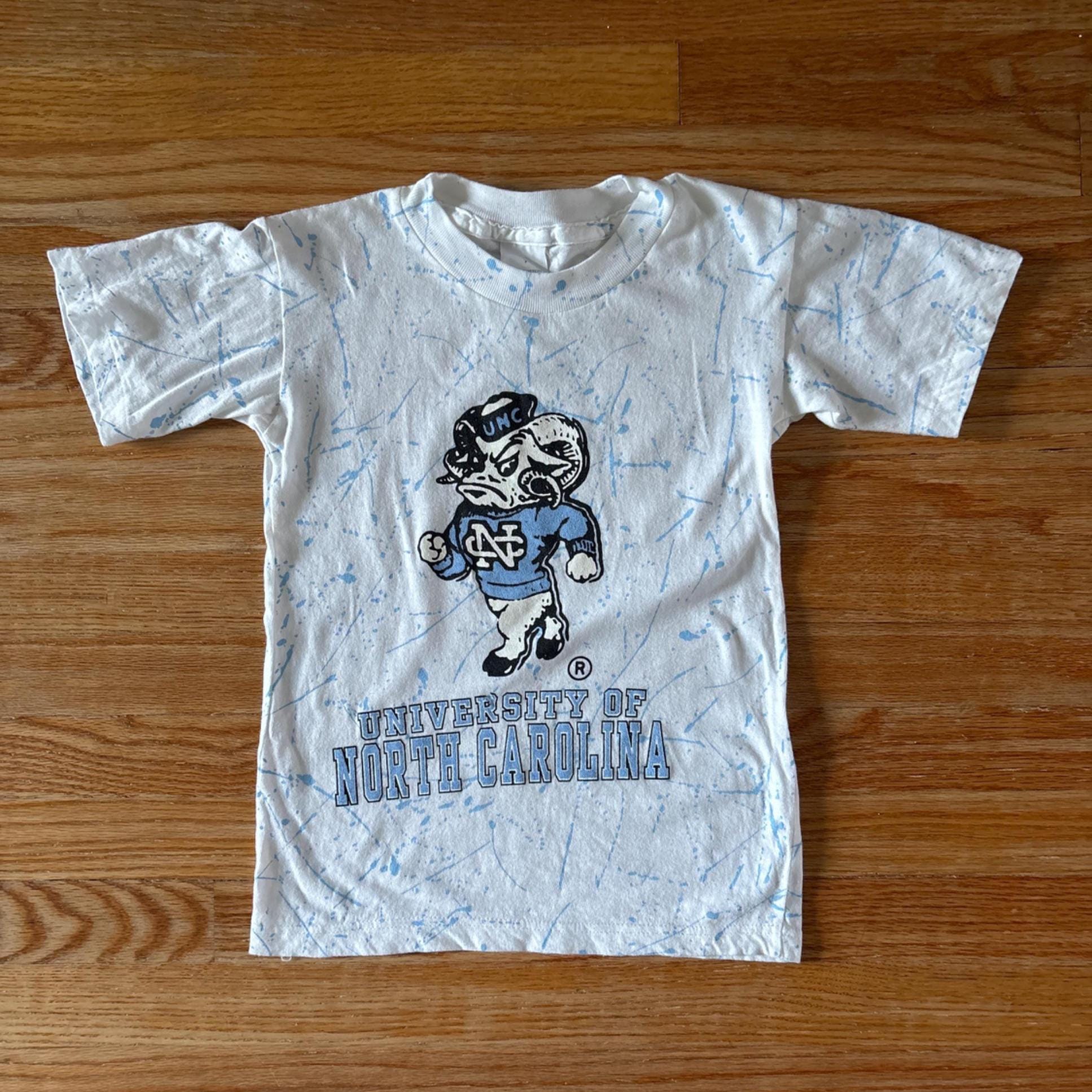 Vintage Kids 90s University of North Carolina UNC Tar Heels Size 6/7