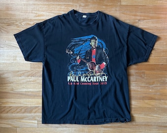 Paul Mccartney 2005 Live in Concert Ringer Sz XL Shirt - Etsy