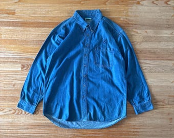 Camisa vaquera abotonada Circle K Talla 2X (XXL)