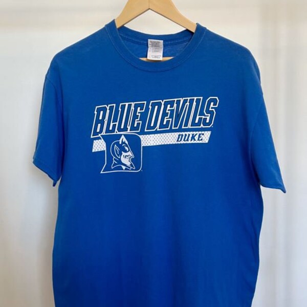 Duke Blue Devils University T Shirt Size Large