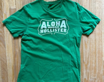 Vintage Hollister Hawaii Surf T-Shirt Single Stitch size Medium